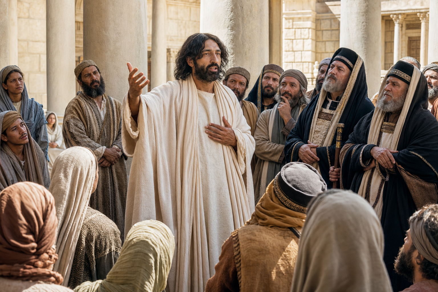 Symbolic header image for Day 44 AUTHORITY from John 5:19-29