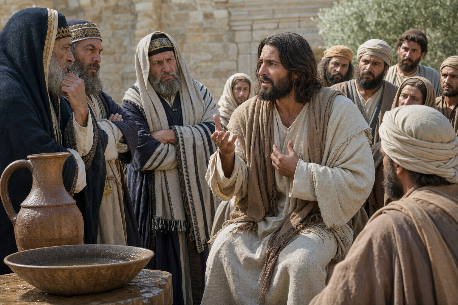 Symbolic header image for Day 47 TRADITION from Matthew 15:1-20