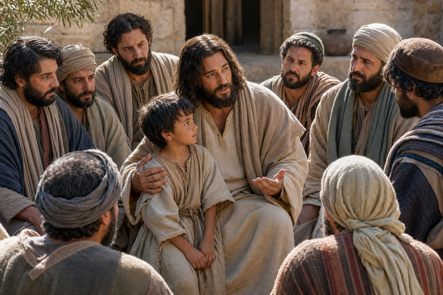 Symbolic header image for Day 50 GREATEST from Matthew 18:1-6