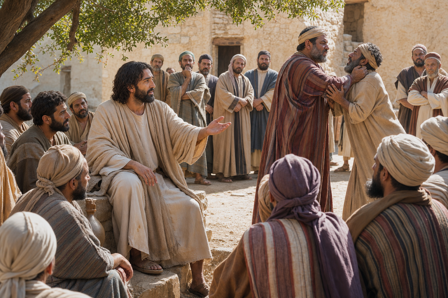 Symbolic header image for Day 52 RECONCILIATION from Matthew 18:15-35